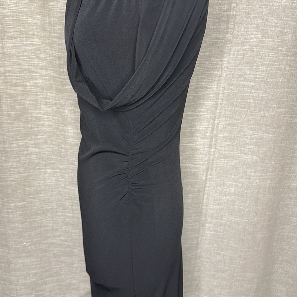 Michael Kors Black L/S Dress with Brass Detail - Picture 3 of 7